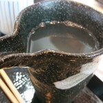 乙蕎麦 - 蕎麦湯  熱々