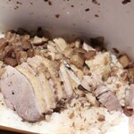 鴨肉珍 - 鴨肉飯の小、55台湾ドル。