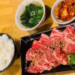 日本产牛五花肉套餐