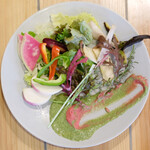 Sustainable Kitchen Rosy - サスティナブル野菜のディップサラダランチ 1080円