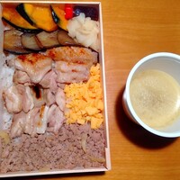 中目黒 いぐち 本店 - 炭火焼鳥弁当といぐちの鶏スープ　
