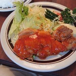 洋食屋さん ローズガーデン - 美しい盛り付け。