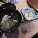 Ayukawa Zushi - 鯛の潮汁、高野豆腐の煮物