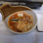 たつ屋 - ニンニクを入れたら