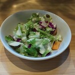 ビストロ フラ屋 - ランチのサラダ