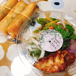 ハレとケ - 青椒肉絲の春巻き&お酒のおとも