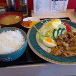 ぎん八 - 焼肉定食700円