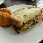 カフェアロンジ - サンドイッチおかわり