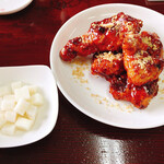 金さんの台所 - ヤンニョムチキン:1/2羽(¥1,300)