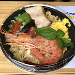 ナガタ店 - Nagata特製混ぜスパ（冷製ペペロンチーノ）…1200円/めっちゃ美味しそう。こっちにすれば良かった？悩まされた。