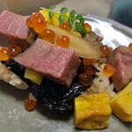 Azabu Kumasan - くま3特製和牛にくちらし