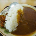 湾岸そば - （2012/4月-2）「ミニカレーセット」のカレーライス