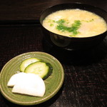 本濱 - アオリイカの雑炊