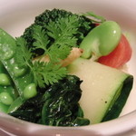 AKI NAGAO - 訪問１回目－アラカルト－温かいサラダ