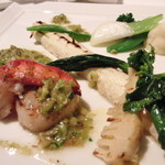 AKI NAGAO - 訪問２回目－ゆったりフレンチ－※アレンジしていただきました（お野菜中心の前菜）