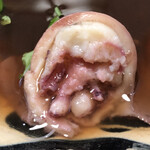 温石 - 胴の内側にゲソを忍ばせます。手が込んでいます