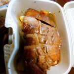 カメキチ・ビストロ - テイクアウト(ビゴール豚肩ロース肉のロースト)