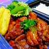 Uemotoya - 料理写真:テイクアウト用、スジコロステーキごはんセット