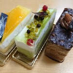 Fururu - ケーキ三種類 合計1,220円