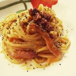 寿雀卵生産直売 - カルボナーラ最高(*´∀｀)