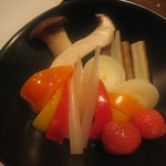 タイーム - ２０１２・５月　ピクルス盛り