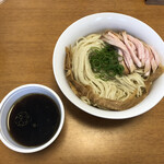 ラーメン屋 トイ・ボックス - テイクアウト「つけ麺醤油」９００円　※器自前に入れ替え