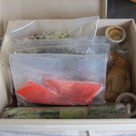 温石 - 蓋を開けたところ