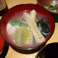 旬草 弥ひろ - 蛤と筍の煮物椀