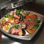 モトマチ ティモ - 料理写真:お肉盛りファミリーセット5000円