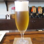 旬彩 天ぷら 心来(しんら） - まずは、生ビール 700円（税込）を 2杯頂きました。　　　　　2020.05.01