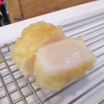 旬彩 天ぷら 心来(しんら） - 帆立。　　　　　2020.05.01