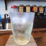 旬彩 天ぷら 心来(しんら） - 舜泉の司 元老院 焼酎 700円（税別）。チェイサーと共に ロックで頂きました。　　　　　2020.05.01