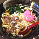 北海道ジンギスカン 羊肉専門店 七桃星 - ラム肉うどん790円