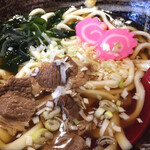 北海道ジンギスカン 羊肉専門店 七桃星 - ラム肉うどん790円