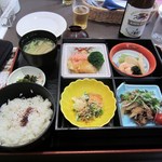 パネッタ - 注文した松花堂弁当１０００円が運ばれてきました。