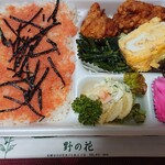 弁当 野の花 - めんたい弁当