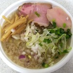 金町製麺 - 【テイクアウト】背油煮干し塩中華そば