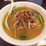 四季春 - Ａセットの台湾味噌ラーメン