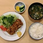 とんき - ヒレかつ定食 ¥1,800