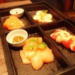 石焼地鳥 石庵 - １８００円のコース（二人前）