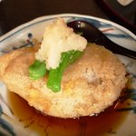 Soba Akitsu - 揚げ蕎麦がき