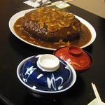 萬福食堂 - ハンバーグ