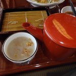 そば屋 長森 - そば湯（24.4.18）