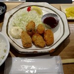 魚河岸千両 - 魚河岸千両　牡蠣フライ定食