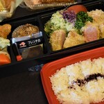 とん唐てん - 上ひれかつ弁当