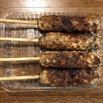 旬ものと日本酒 とみ笑 - 牛タン入りつくね