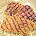 ラ プランシュ - 神戸牛フィレミニョン（奥）と常陸牛カブリ（手前）