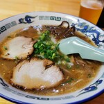 海平ラーメン - ラーメン( ﾟДﾟ)ｳﾏｰ　おかわりしたかった(^o^;)