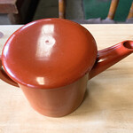 生そば 新清 - そば湯