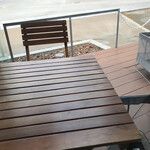 ラ・ローズ・ジャポネ - テラス席